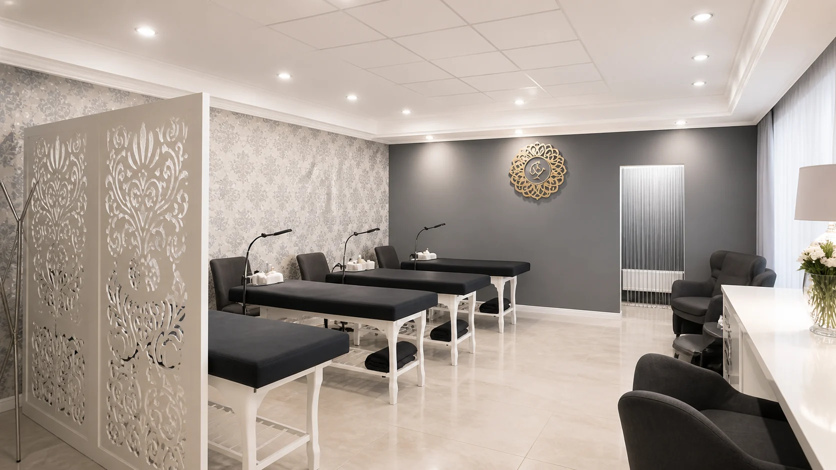 Концептуалізований загальний план Lashes Boutique Studio